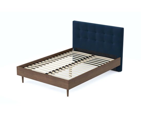 Кровать Альмена Velvet Blue, КОД:АНД226710, images №4, magsale.ru