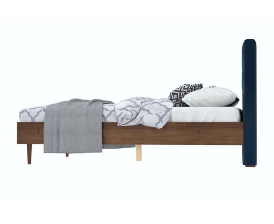 Кровать Альмена Velvet Blue, КОД:АНД226710, images №5, magsale.ru