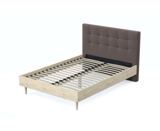 Кровать Альмена Velvet Brown, КОД:АНД226709, images №4, magsale.ru