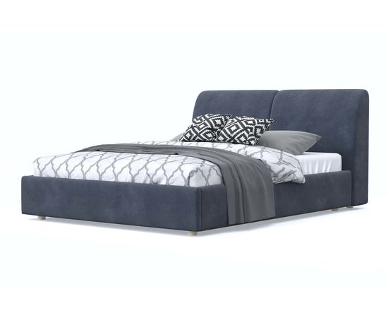 Кровать Бекка Chenille Grey, КОД:АНД2417759880, images №1, magsale.ru