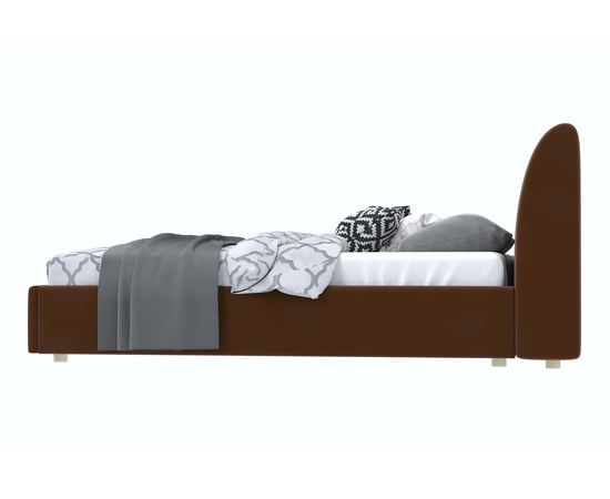 Кровать Бекка Velvet Brown, КОД:АНД2407729821, images №5, magsale.ru