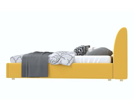 Кровать Бекка Velvet Yellow, КОД:АНД2407749821, images №5, magsale.ru