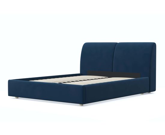 Кровать Бекка Velvet Blue, КОД:АНД2407719821, images №3, magsale.ru