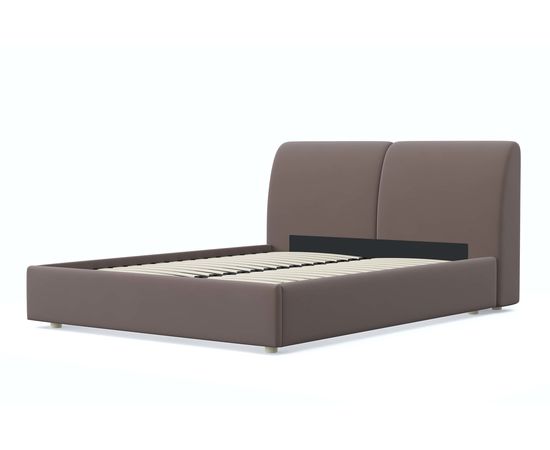 Кровать Бекка Velvet Stone, КОД:АНД2407739821, images №3, magsale.ru