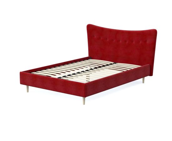 Кровать Финна Chenille Red, КОД:АНД20804, images №4, magsale.ru