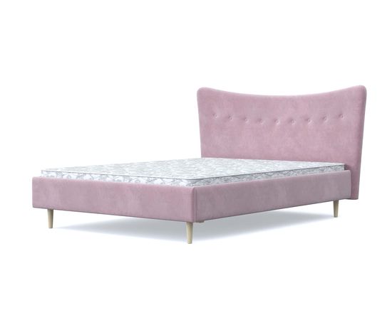 Кровать Финна Chenille Pink, КОД:АНД20803, images №3, magsale.ru