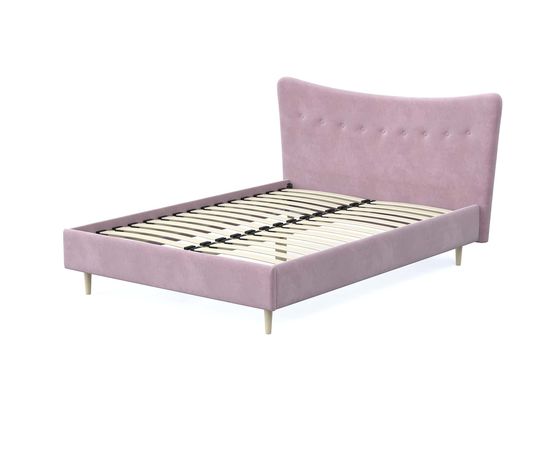 Кровать Финна Chenille Pink, КОД:АНД20803, images №5, magsale.ru
