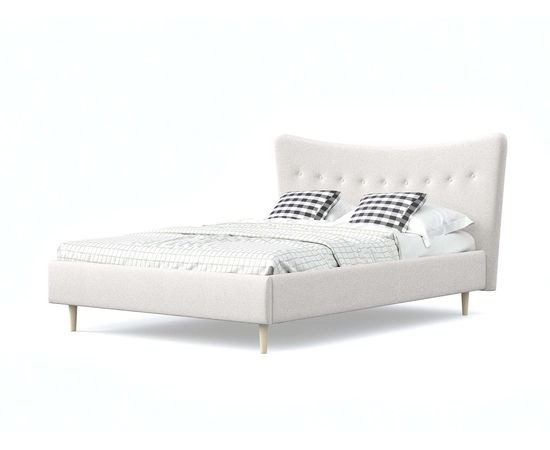 Кровать Финна Chenille White, КОД:АНД20805, images №2, magsale.ru