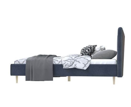 Кровать Финна Chenille Grey, КОД:АНД20802, images №5, magsale.ru