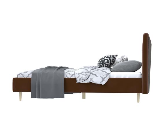 Кровать Финна Velvet Brown, КОД:АНД20799, images №5, magsale.ru