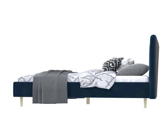 Кровать Финна Velvet Blue, КОД:АНД20798, images №5, magsale.ru