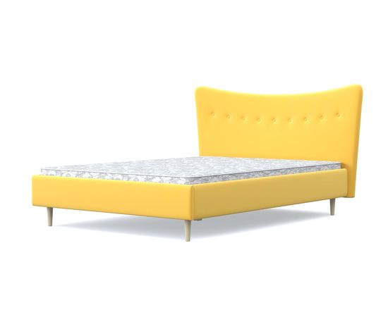 Кровать Финна Velvet Yellow, КОД:АНД20801, images №3, magsale.ru