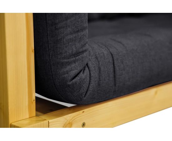Кушетка Амбер Textile Сосна Black, КОД:АНД18155, images №2, magsale.ru