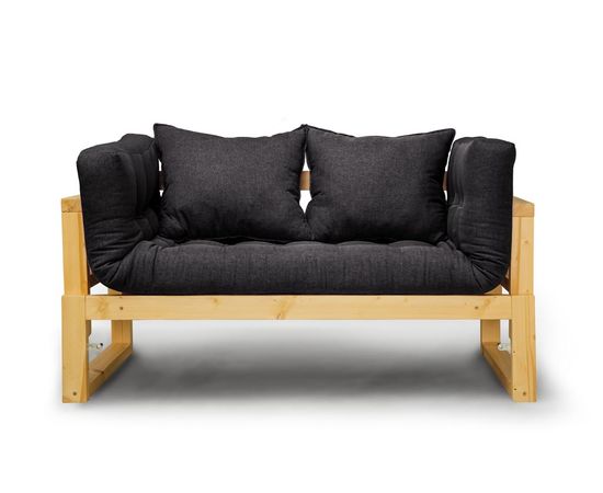 Кушетка Амбер Textile Сосна Black, КОД:АНД18155, images №5, magsale.ru