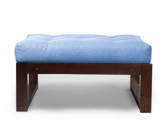 Пуфик Амбер Textile Орех Blue, КОД:АНД130311, images №1, magsale.ru