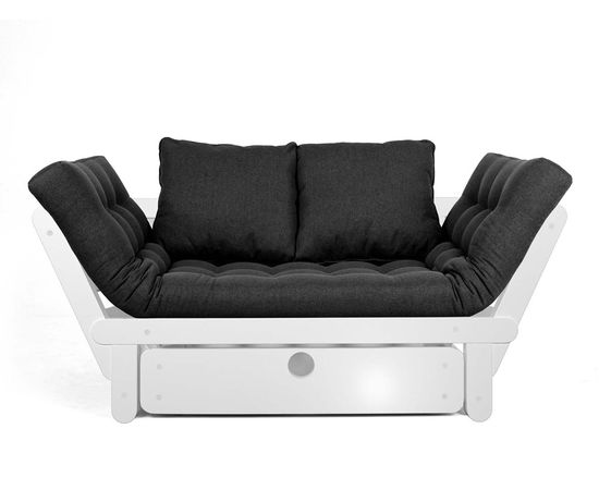 Кушетка Сламбер BOX Textile Белая, КОД:АНД149191, images №1, magsale.ru