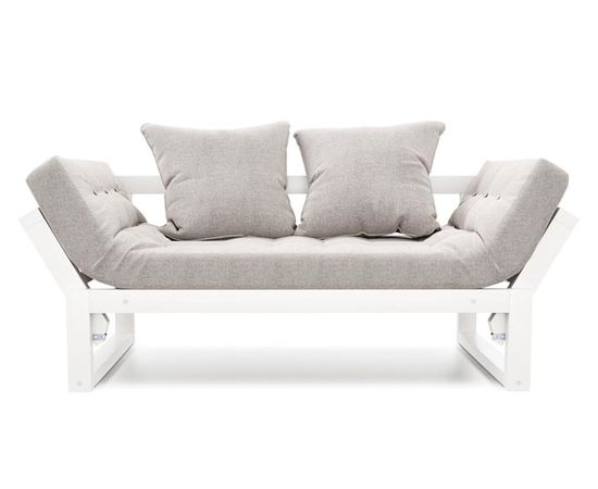 Кушетка Амбер Textile Белая эмаль Grey, КОД:АНД19295, images №1, magsale.ru