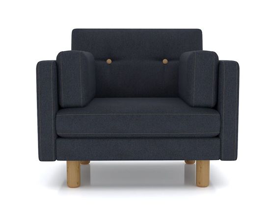 Кресло Ингвар Velvet Antracit, КОД:АНД157452, images №1, magsale.ru