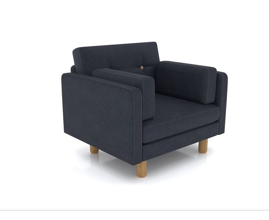 Кресло Ингвар Velvet Antracit, КОД:АНД157452, images №4, magsale.ru