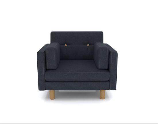 Кресло Ингвар Velvet Antracit, КОД:АНД157452, images №5, magsale.ru