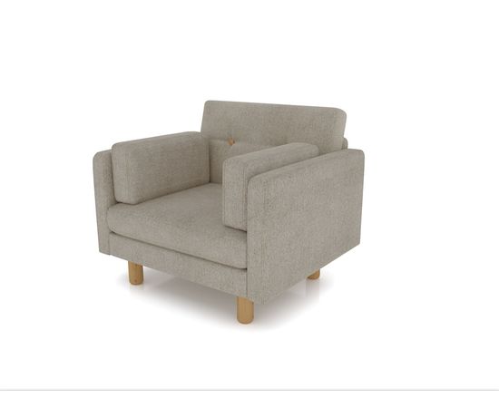 Кресло Ингвар Velvet Ash, КОД:АНД157451, images №4, magsale.ru