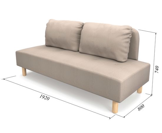 Диван Свельд Орто Textile Beige, КОД:АНД148243, images №11, magsale.ru