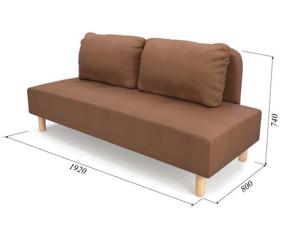 Диван Свельд Орто Textile Brown, КОД:АНД148239, images №11, magsale.ru