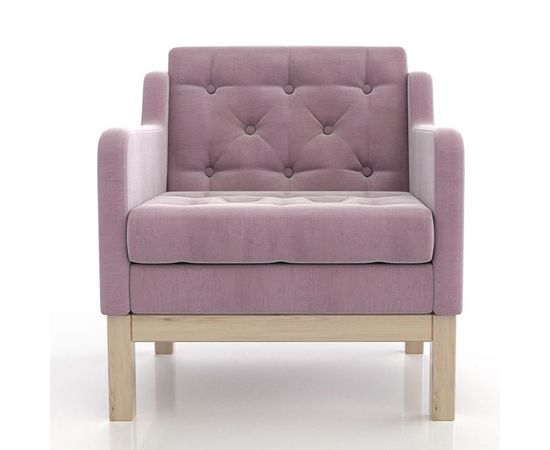 Кресло Айверс Сhenille Сосна Pink, КОД:АНД2196578281, images №1, magsale.ru