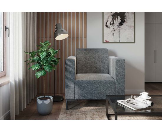 Кресло Ник Textile Grafit, КОД:АНД20773, images №6, magsale.ru