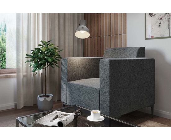 Кресло Ник Textile Grafit, КОД:АНД20773, images №7, magsale.ru