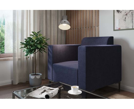 Кресло Ник Textile Blue, КОД:АНД20774, images №7, magsale.ru