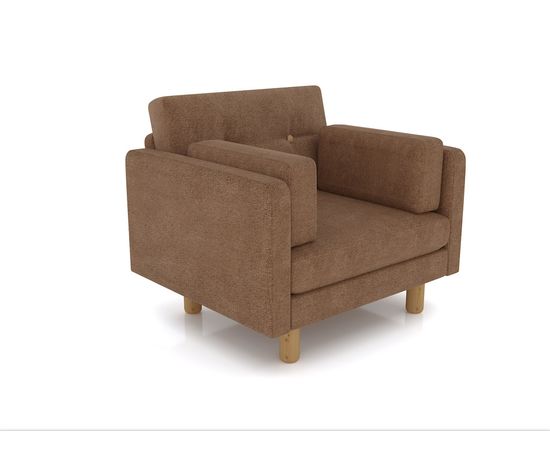 Кресло Ингвар Velvet Nut, КОД:АНД157455, images №2, magsale.ru