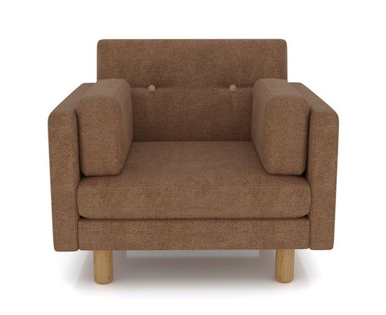 Кресло Ингвар Velvet Nut, КОД:АНД157455, images №1, magsale.ru