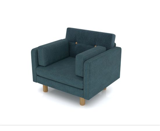 Кресло Ингвар Velvet Ocean, КОД:АНД157456, images №5, magsale.ru