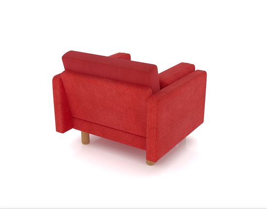 Кресло Ингвар Velvet Red, КОД:АНД157457, images №4, magsale.ru