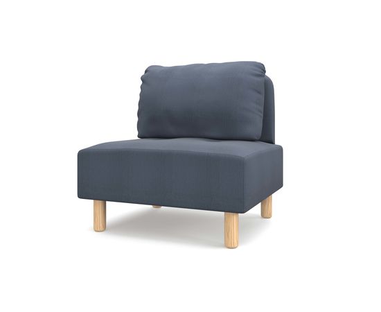 Кресло Свельд Textile Gray-Blue, КОД:АНД233740, images №2, magsale.ru