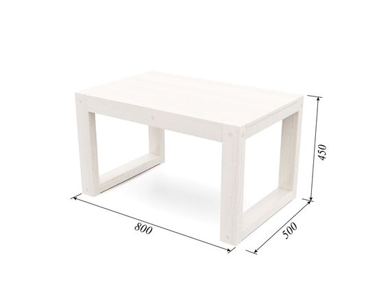 Столик журнальный Амбер Беленый дуб, КОД:АНД21852, images №3, magsale.ru