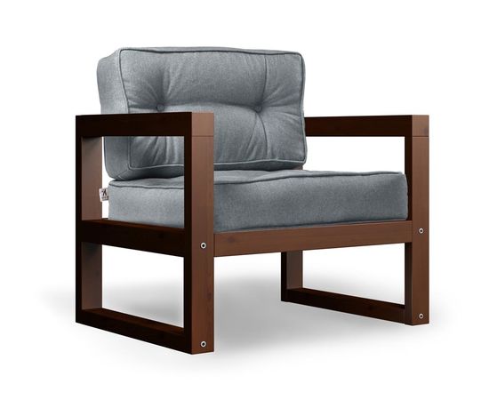 Кресло Астер Textile Орех Grey, КОД:ААНД163343, images №4, magsale.ru