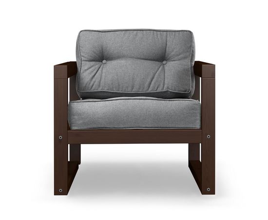 Кресло Астер Textile Орех Grey, КОД:ААНД163343, images №1, magsale.ru
