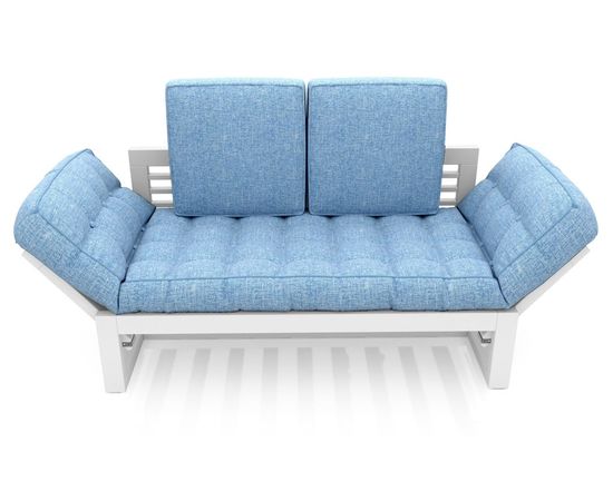 Кушетка Балтик Textile Белая, КОД:АНД151172, images №1, magsale.ru