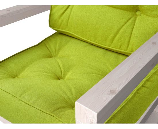 Кресло Астер Textile Беленый дуб Green, КОД:АНД163345, images №2, magsale.ru