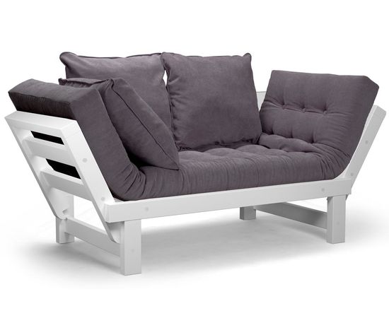 Кушетка Свен Velvet Белая, КОД:АНД150198, images №5, magsale.ru