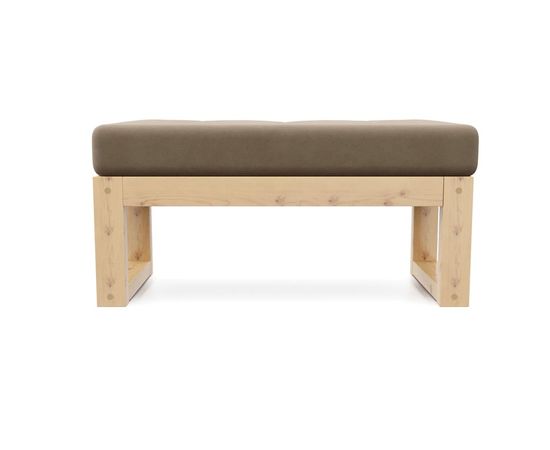 Банкетка Амбер Velvet Сосна Beige, КОД:АНД218450, images №2, magsale.ru