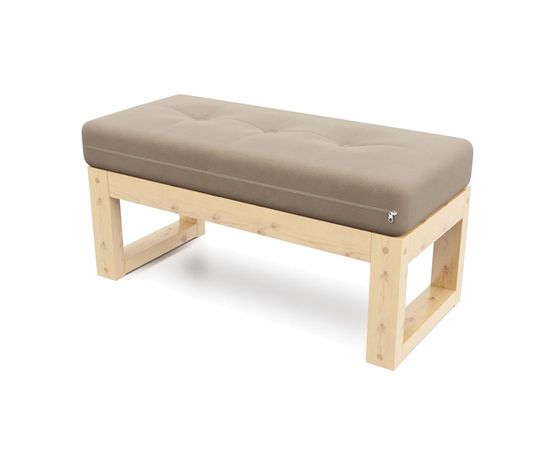 Банкетка Амбер Velvet Сосна Beige, КОД:АНД218450, images №3, magsale.ru