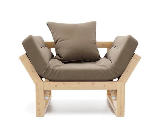 Кресло Амбер Velvet Сосна Beige, КОД:АНД21863, images №1, magsale.ru