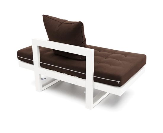 Кресло Амбер Velvet Белая эмаль Chocolate, КОД:АНД21865, images №5, magsale.ru