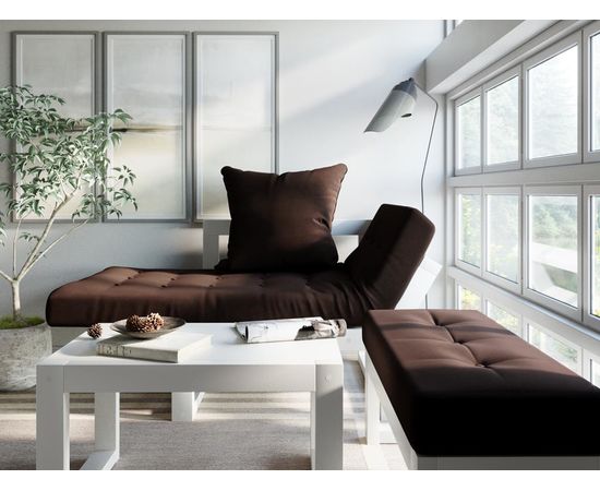 Кресло Амбер Velvet Белая эмаль Chocolate, КОД:АНД21865, images №7, magsale.ru