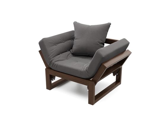 Кресло Амбер Velvet Орех Grey, КОД:АНД21864, images №2, magsale.ru