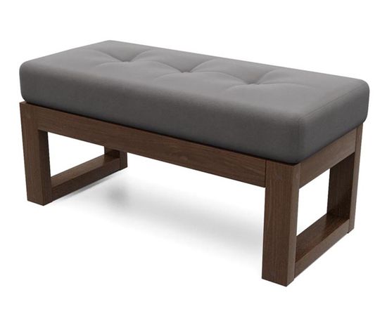 Банкетка Амбер Velvet Орех Grey, КОД:АНД21848, images №1, magsale.ru