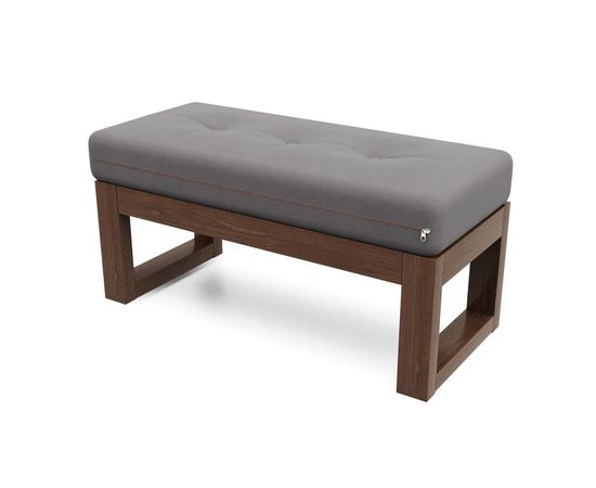 Банкетка Амбер Velvet Орех Grey, КОД:АНД21848, images №3, magsale.ru